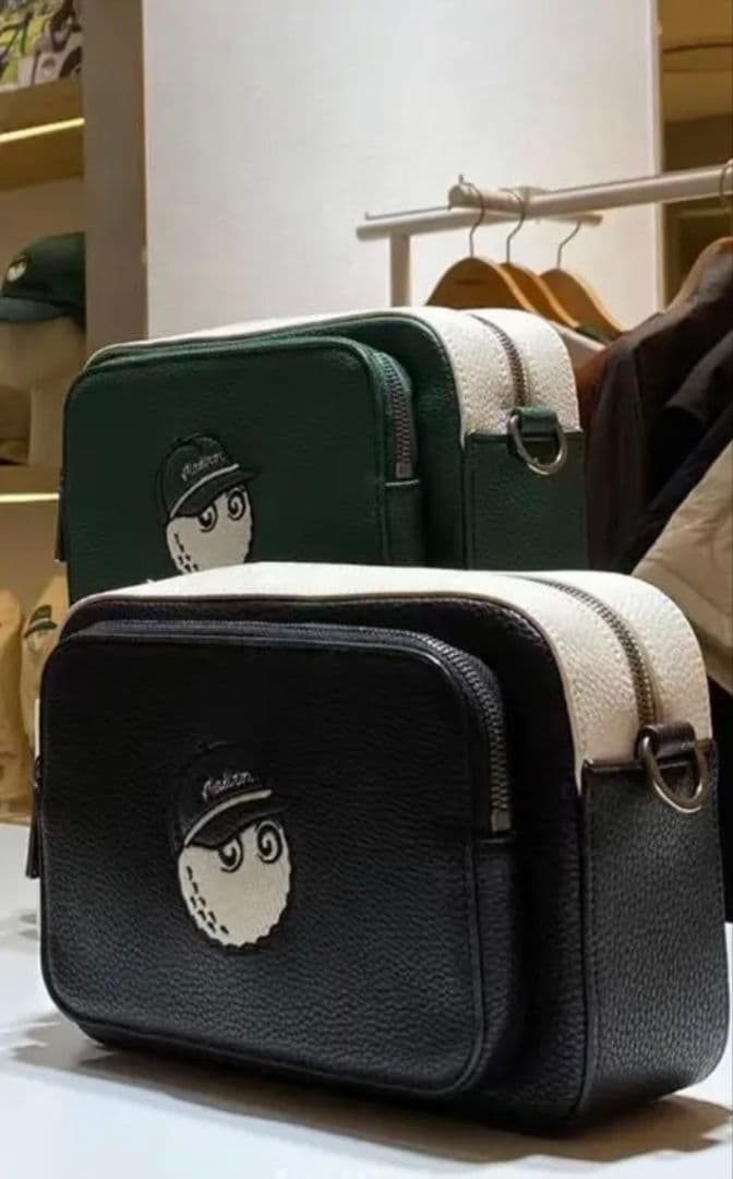 即発送2色展開●マルボンゴルフカートバッグハンドバッグブラック