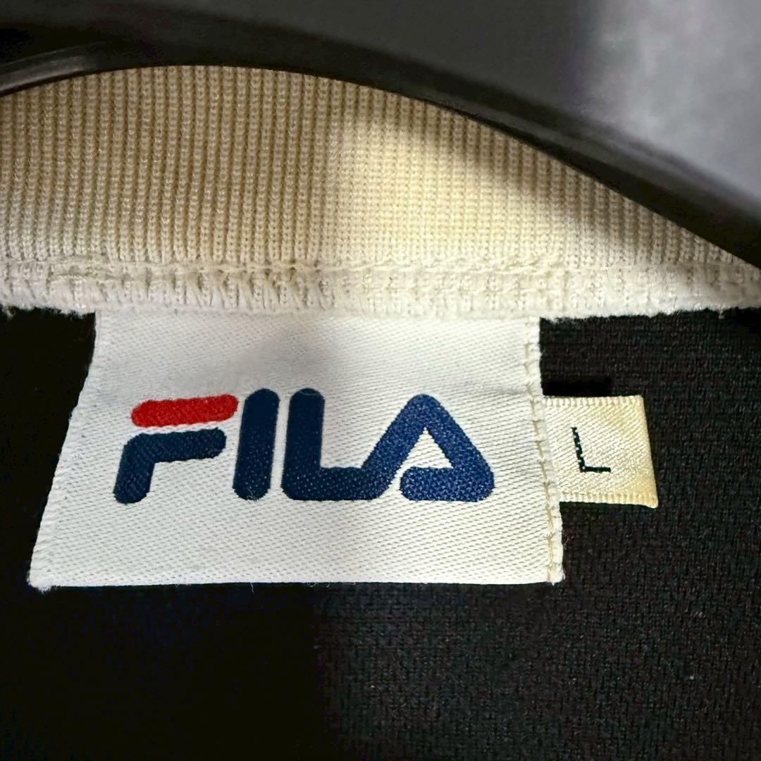 FILA フィラ セットアップ トラックジャケットL パンツM ブラック