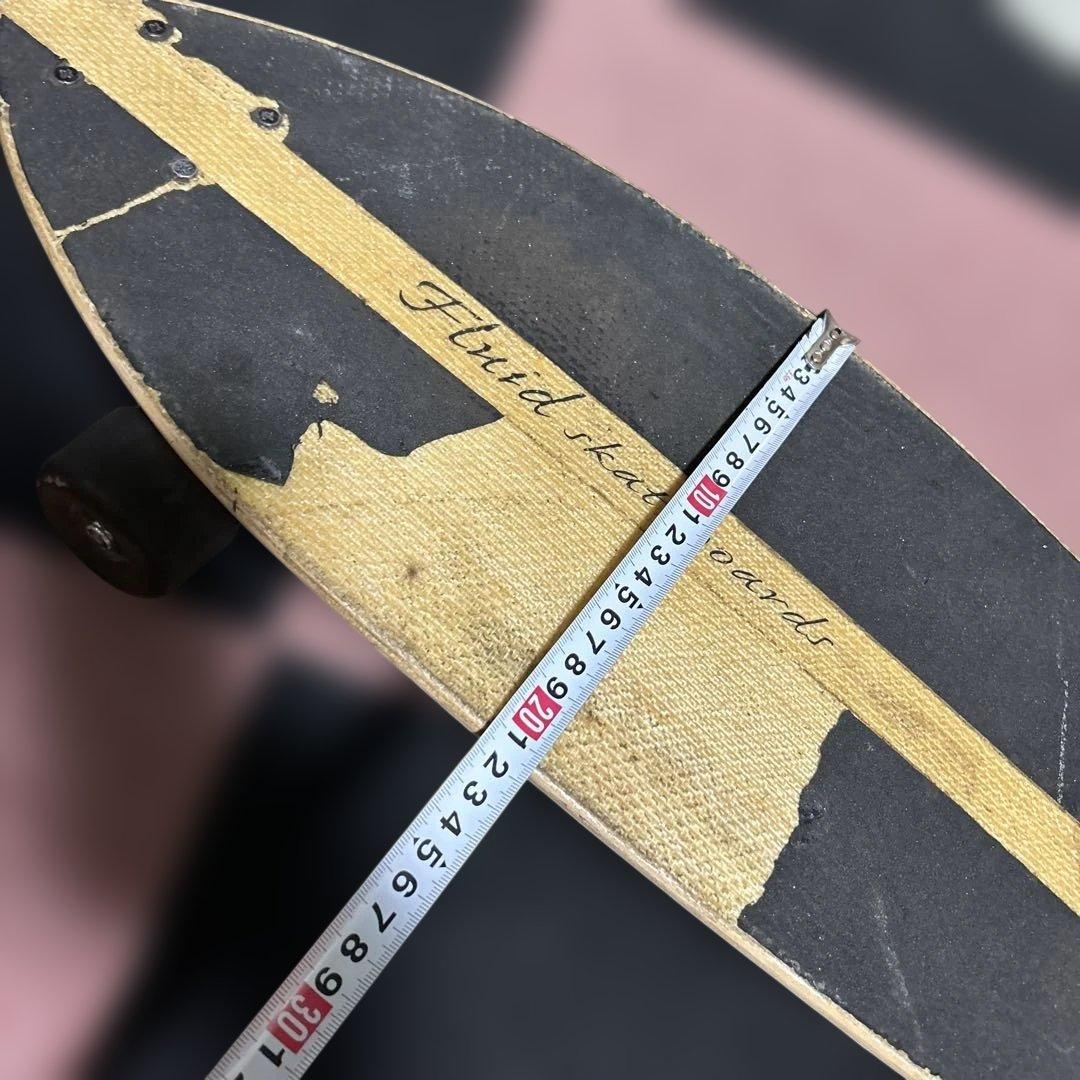 Fluid skateboards スラローム　サーフィントレーニング