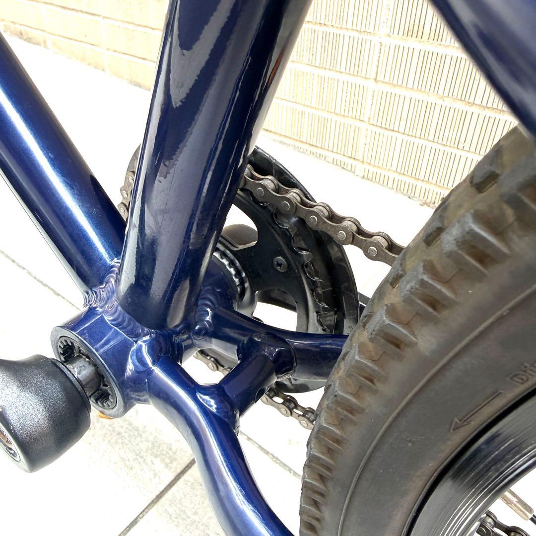 【洗車済】ヨツバサイクル ZERO22 22インチ キャプテンネイビー 軽量