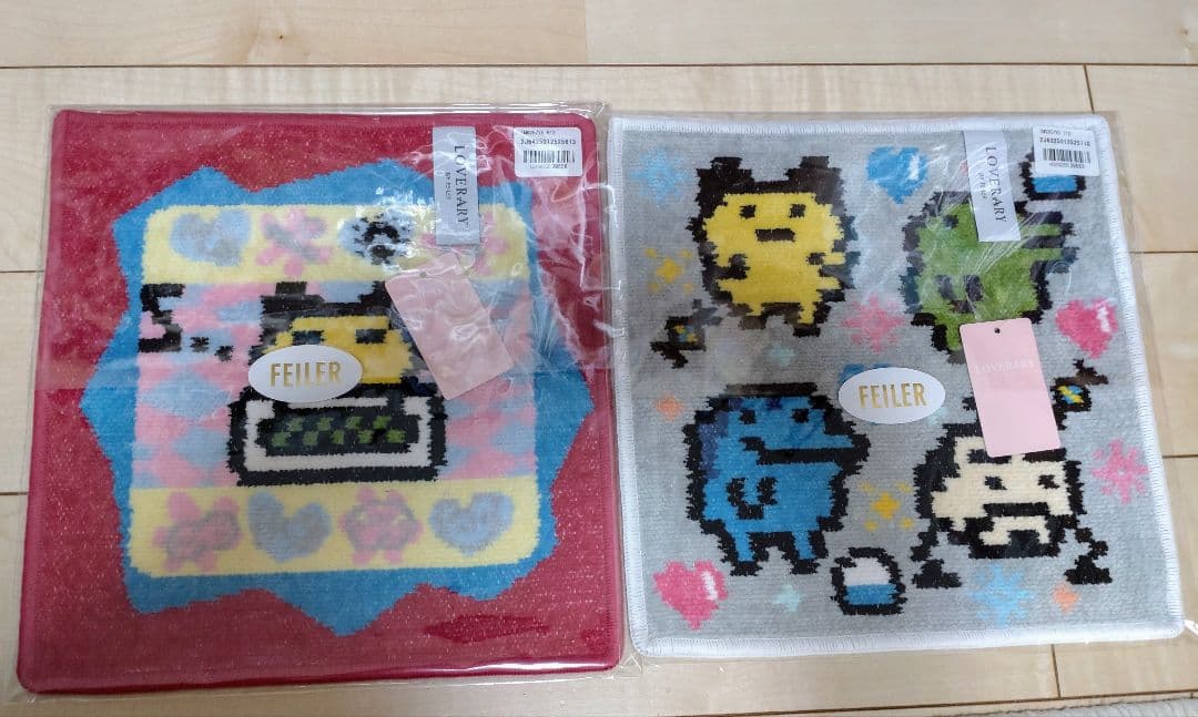 【完売】ラブラリー バイ フェイラー×たまごっち ハンカチ　二枚セット