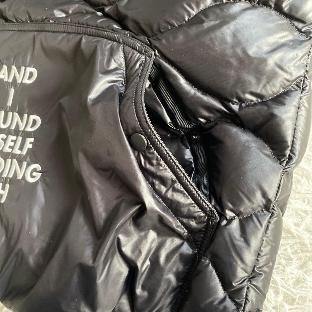 ディセンバーメイ ゴルフ ダウンベスト ブラックXL