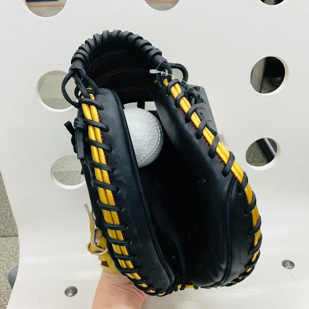 ハタケヤマ　PRO-M08　軟式用　捕手用　M8　当店限定レーザー刻印　型付け済
