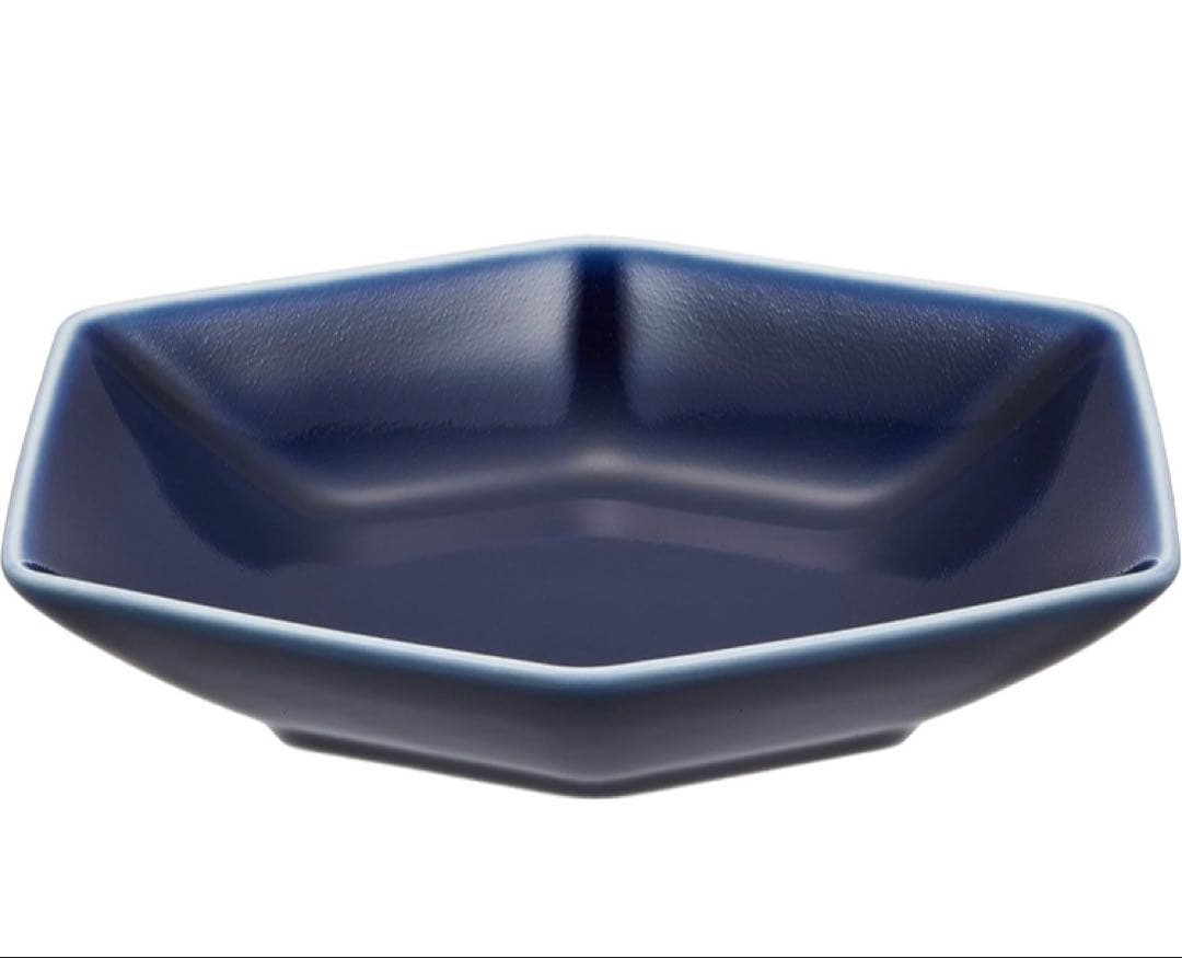 【新品、未使用】白山陶器(波佐見焼) 煮付鉢 つや紺 10枚セット