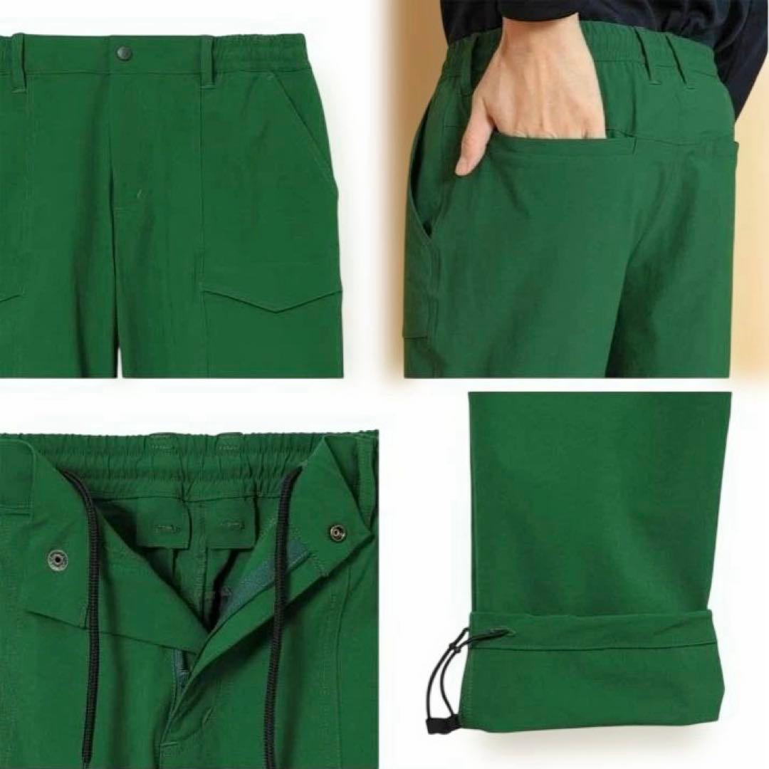 美品★M キャロウェイ ゴルフ パンツ 8WAY ストレッチ シワナイロン 撥水