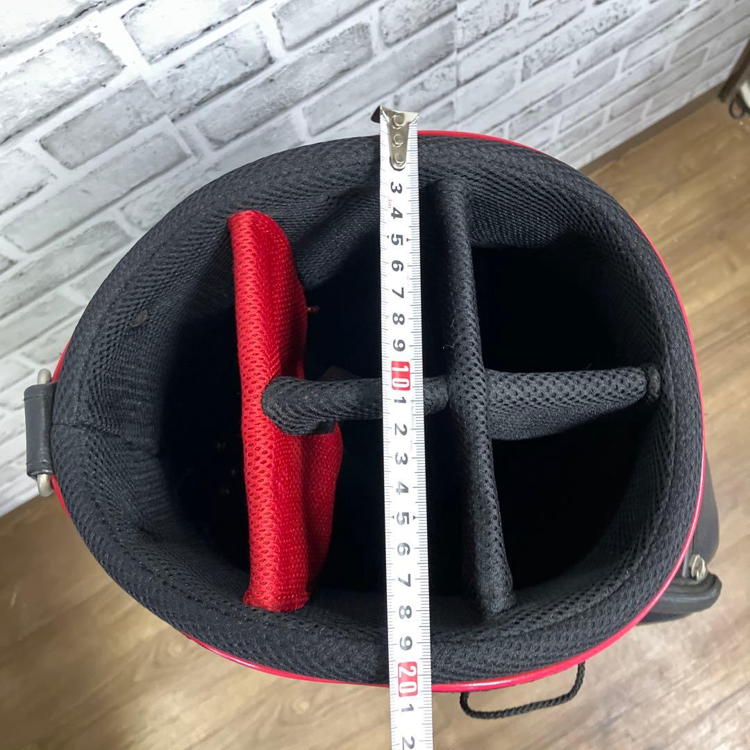 【軽量・美品】Fitway フィットウェイ キャディバッグ 5分割 ブラック