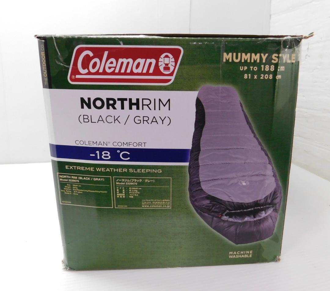 Coleman コールマン ノースリム 2229070 マミー型シュラフ 寝袋