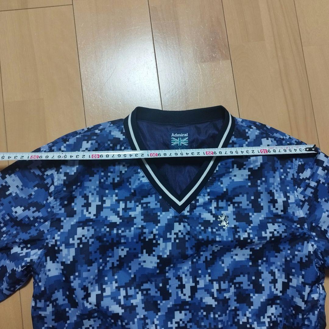 Admiral アドミラル ジャケット M　カモ 迷彩 ブルー スポーツウェア