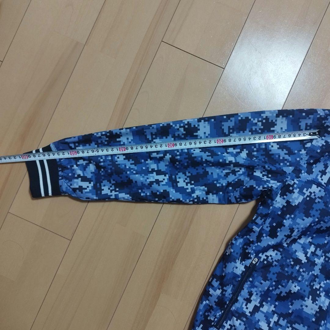 Admiral アドミラル ジャケット M　カモ 迷彩 ブルー スポーツウェア