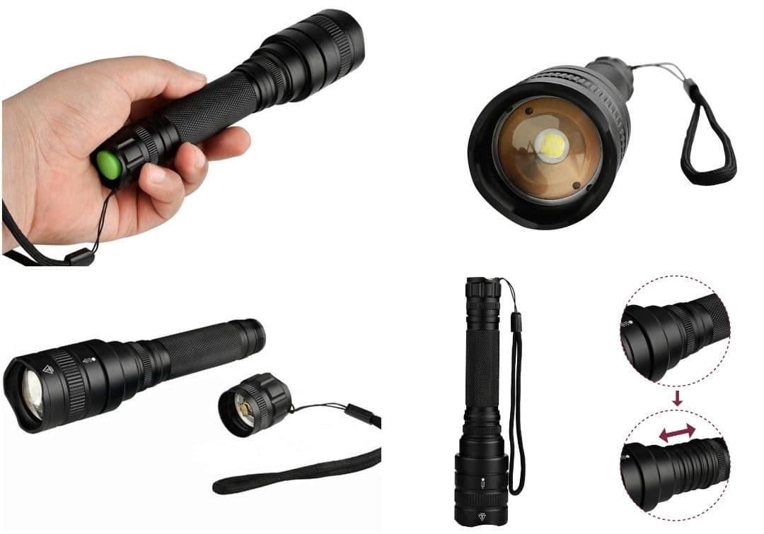 『正規CREE XHP50.2/スリム』懐中電灯　LEDハンディライト　超強力