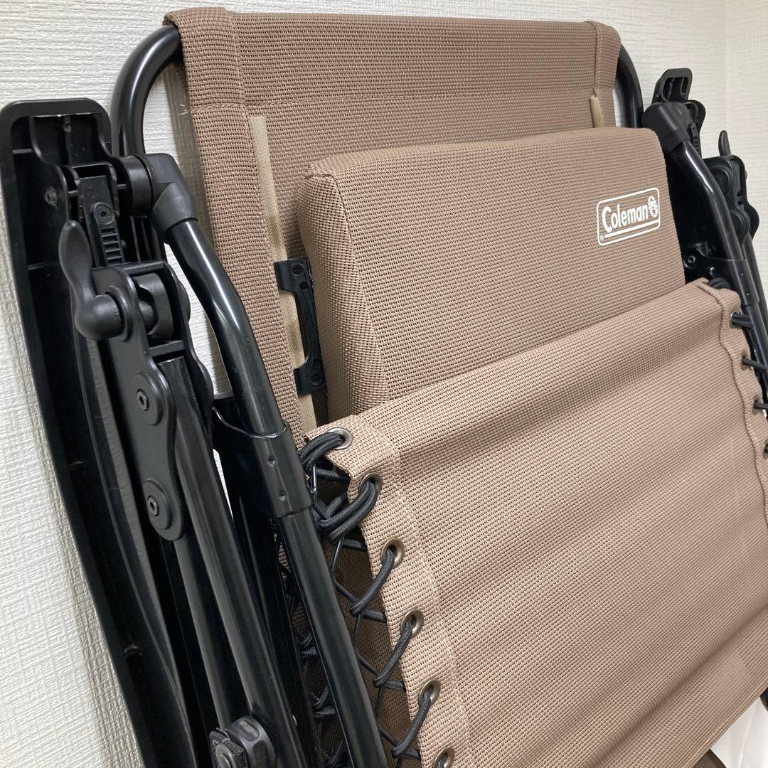 Coleman インフィニティチェア リクライニング アウトドア ベージュ