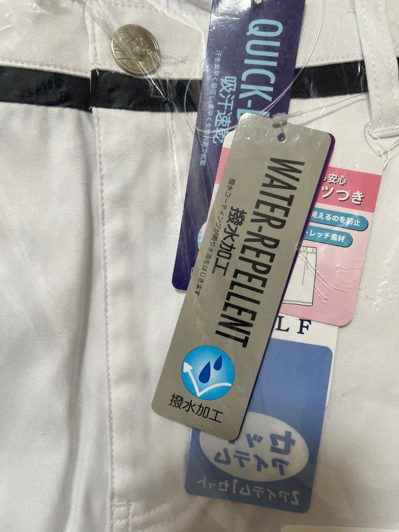 新品FILA GOLFスカート ミニ丈 インナーパンツ付き伸縮性 吸水速乾 撥水