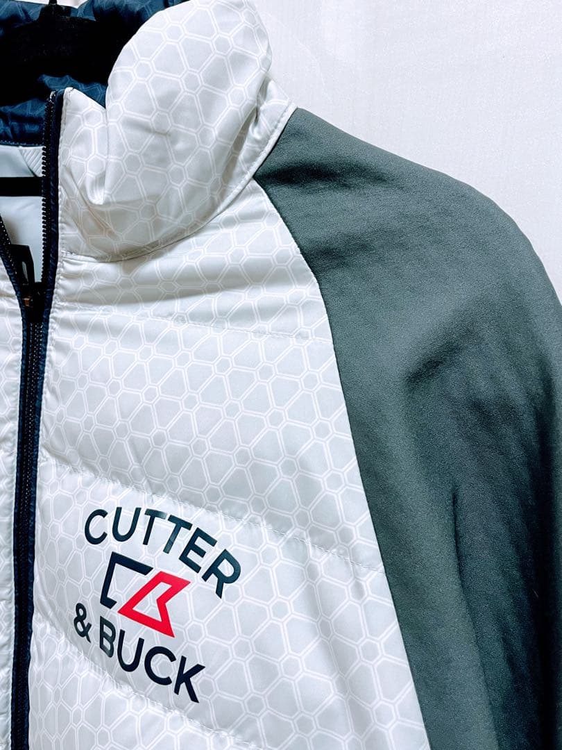 CUTTER&BUCK カッターアンドバック 切替ダウンジャケット M メンズ