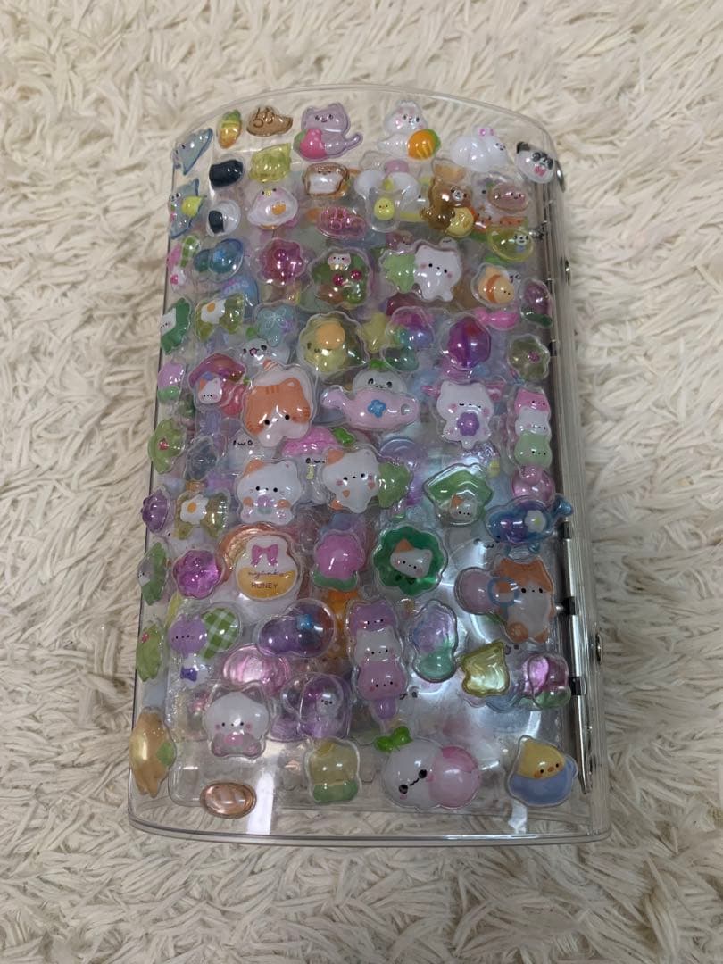 シール帳　完成品　カラフルキャラクターシールセット