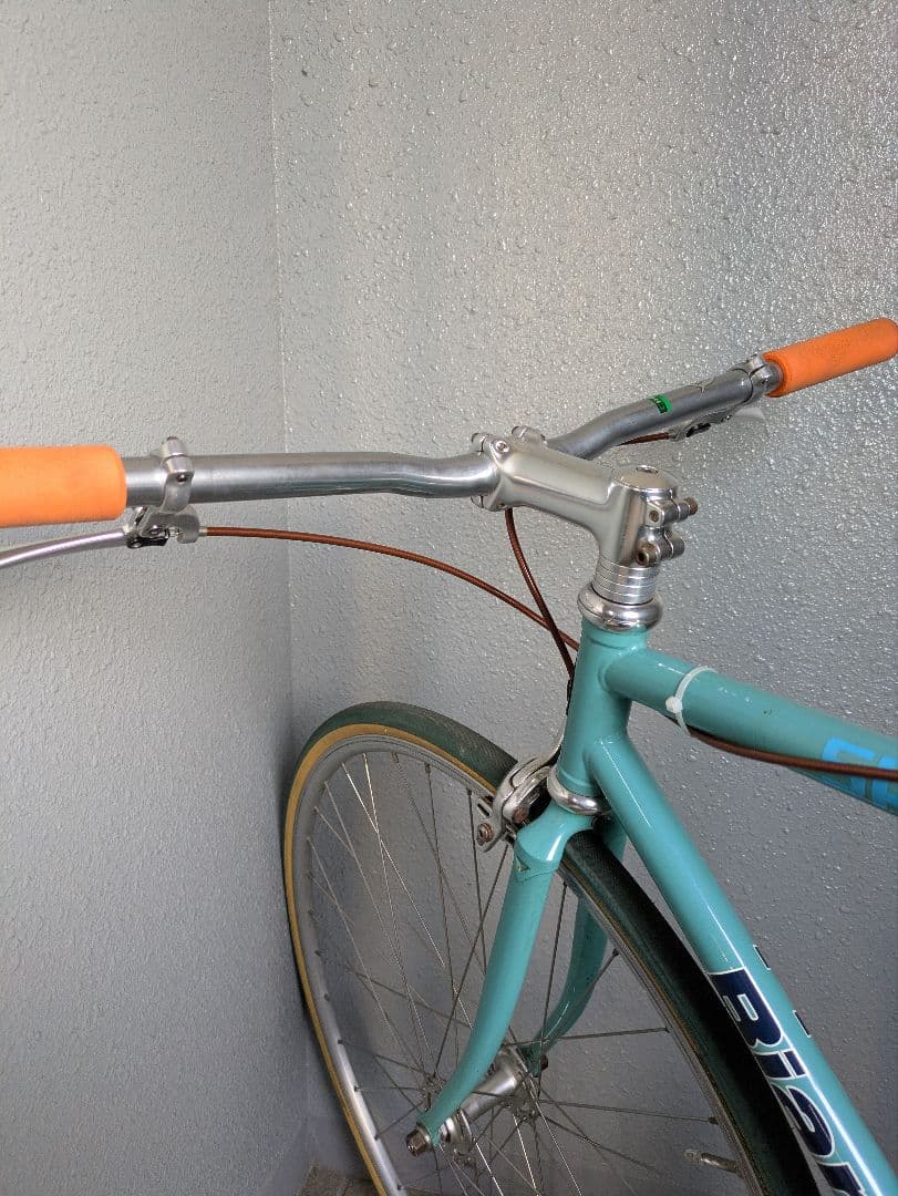 希少❗️Bianchi Pista シングルスピードフレーム 水色
