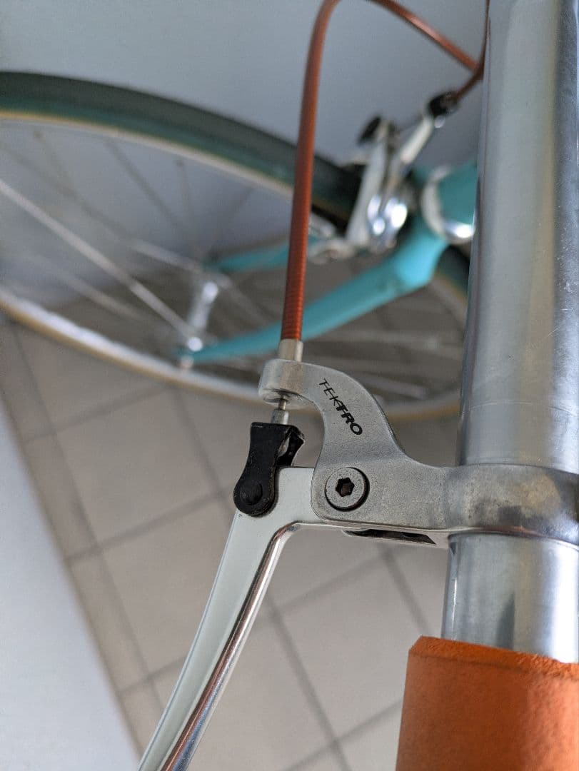 希少❗️Bianchi Pista シングルスピードフレーム 水色