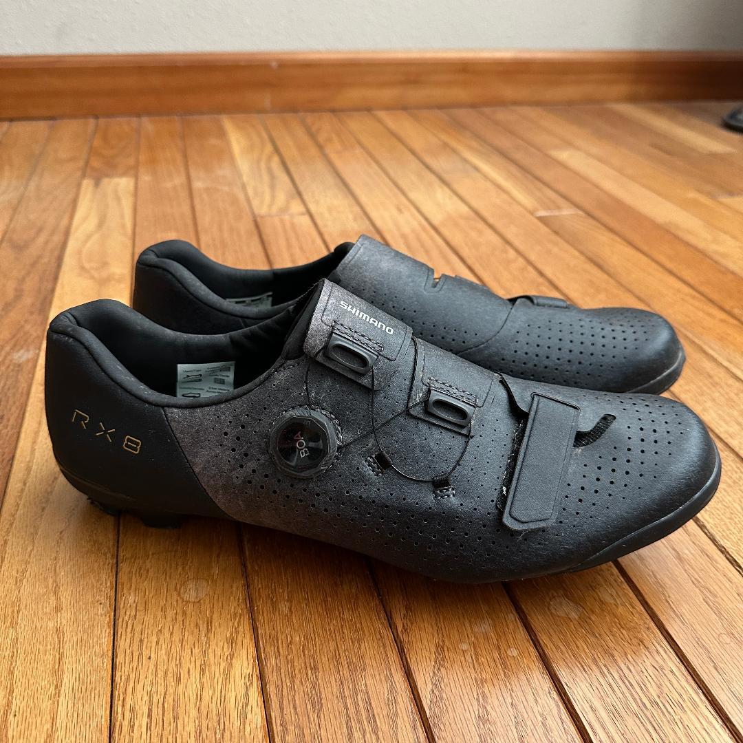 SHIMANO RX8 グラベルシューズ 29.8cm（EU47） ブラック