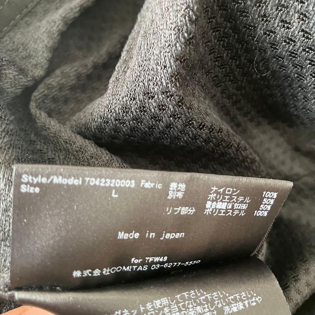 【極美品】TFW49 3L NYLON PULLOVER ブラック L