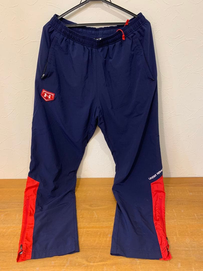 N0303-10★野球 練習パンツ ジャージ ZETT UNDERARMOUR
