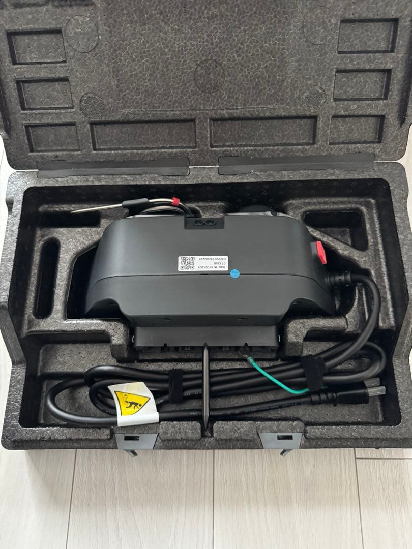 weber Pulse1000電気BBQグリル 未使用品 グリドル ピザストーン