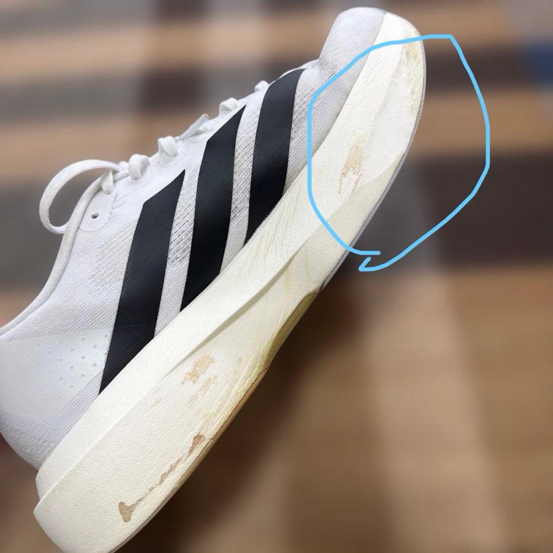adidas アディゼロ EVO SL W 24.5cm ランニングシューズ