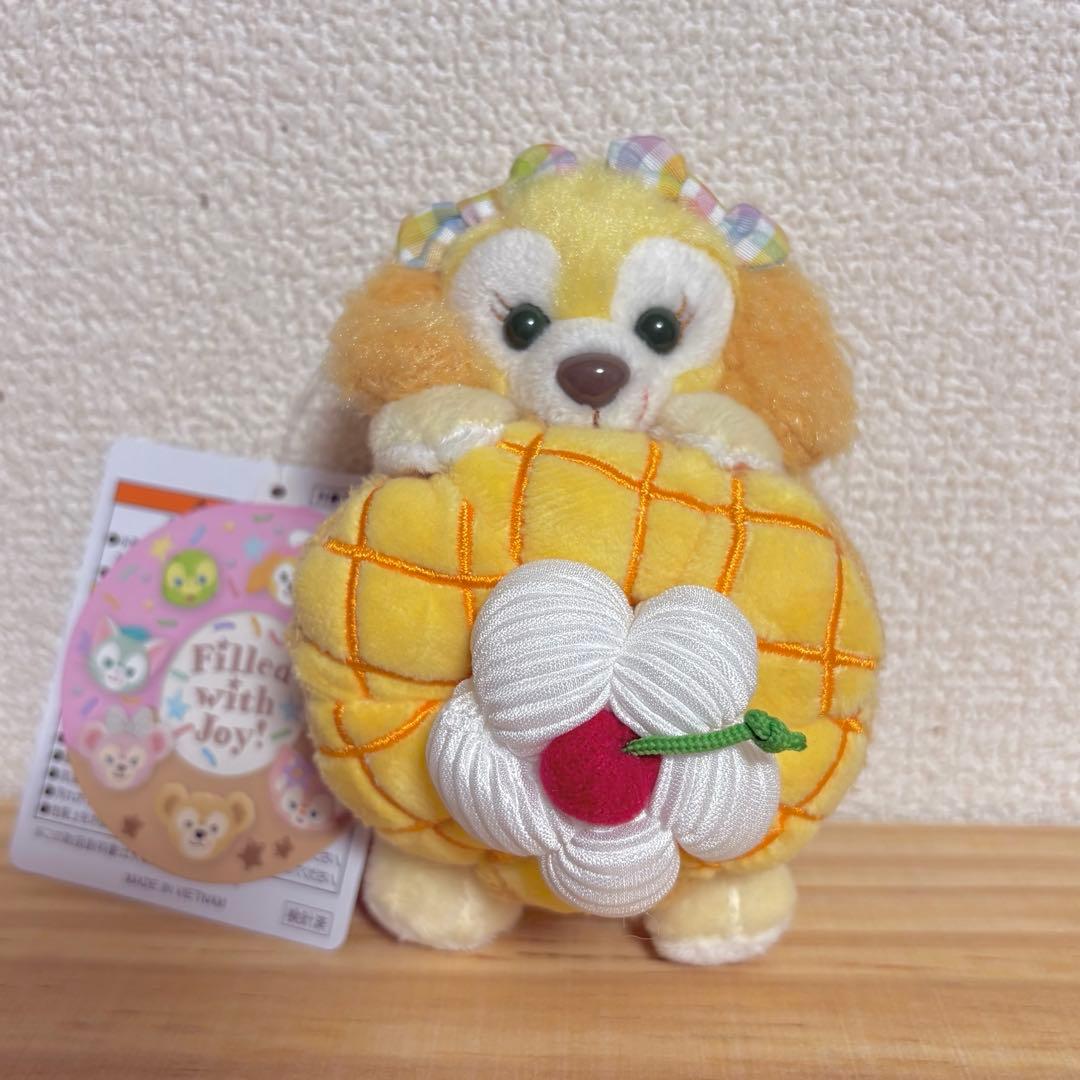 ダッフィー ドーナツ　フィルドウィズジョイ　ぬいぐるみバッジ　ステラルー