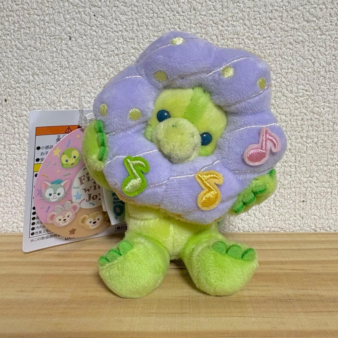 ダッフィー ドーナツ　フィルドウィズジョイ　ぬいぐるみバッジ　ステラルー