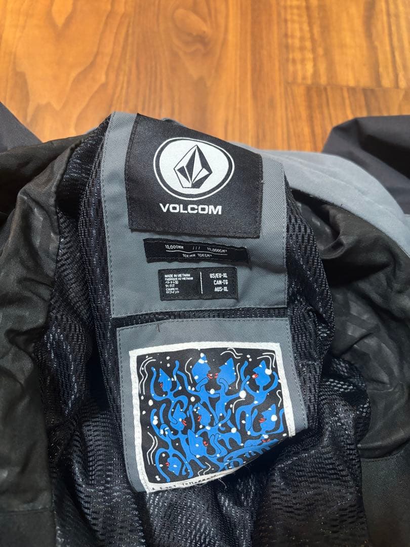 VOLCOM MENS LONGO PULLOVER BLACK ボルコム
