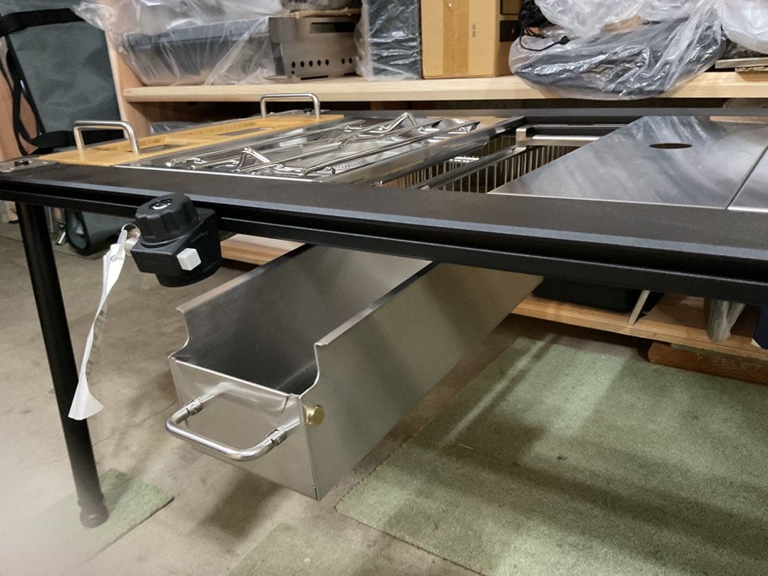 新品 スライドボックス・リッドトレーハーフユニット スノーピーク IGT規格品