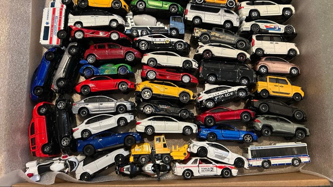 トミカ　ミニカー61台セット　まとめ売り