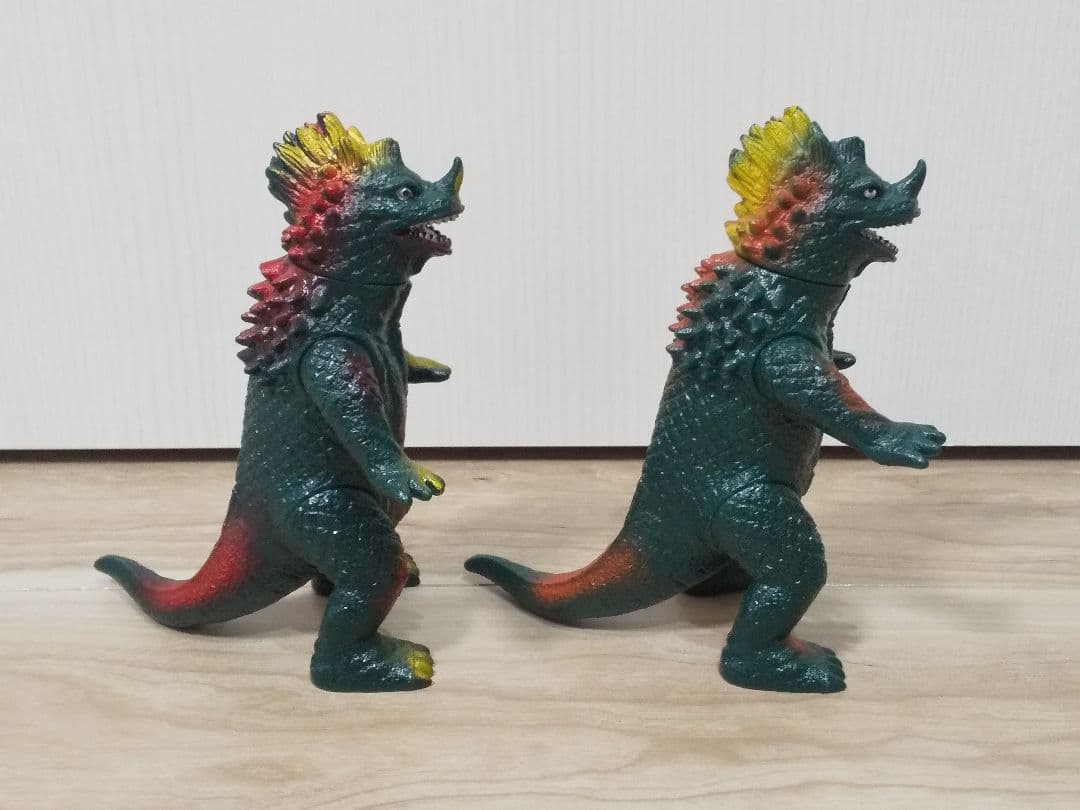 ビンテージ 当時物 ポピー キングザウルスシリーズ ザンボラー ソフビ セット