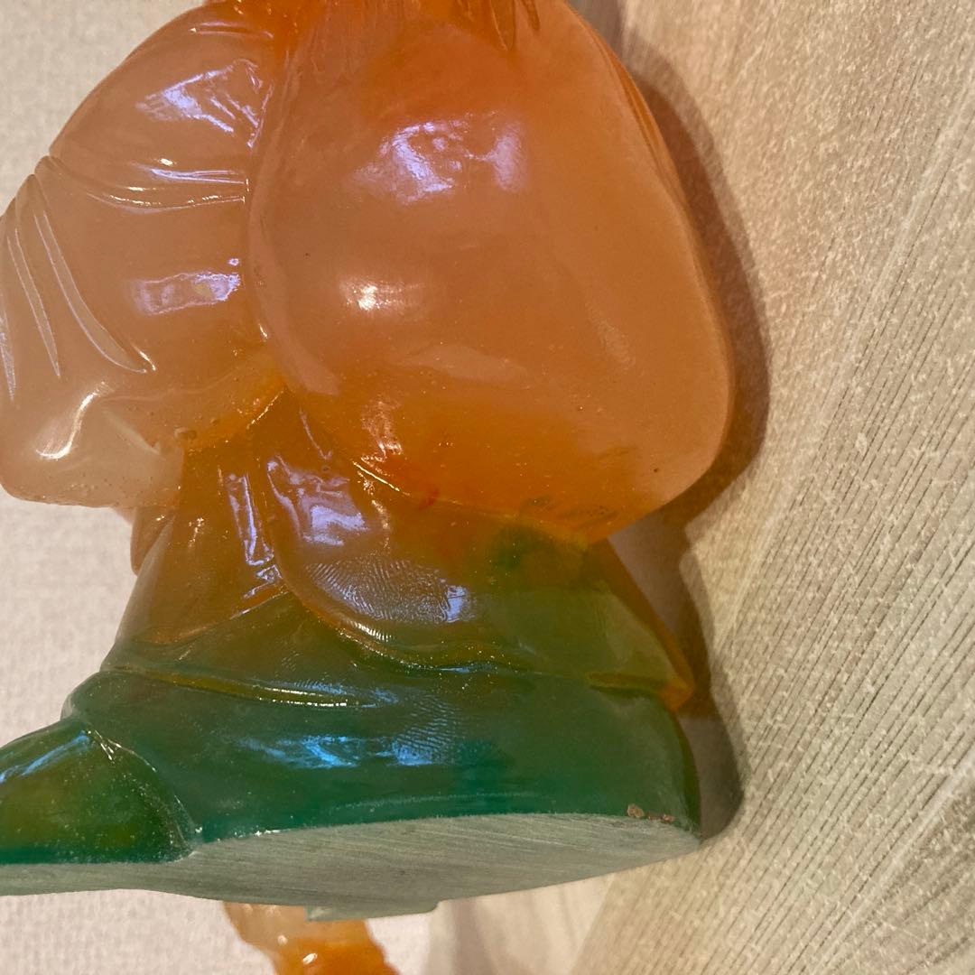 布袋様の置物（高さ18cm）2体セット