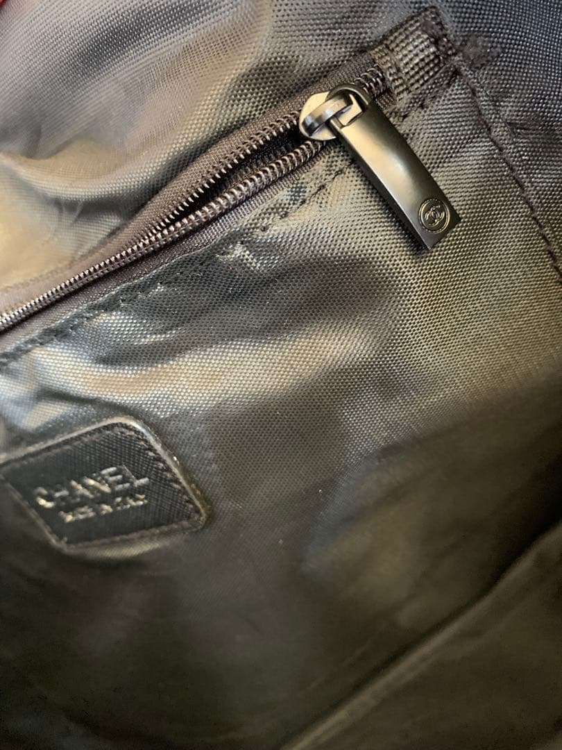 超特品CHANELボストンバッグ☆シャネルノベルティブラック黒ストラップ付きジム