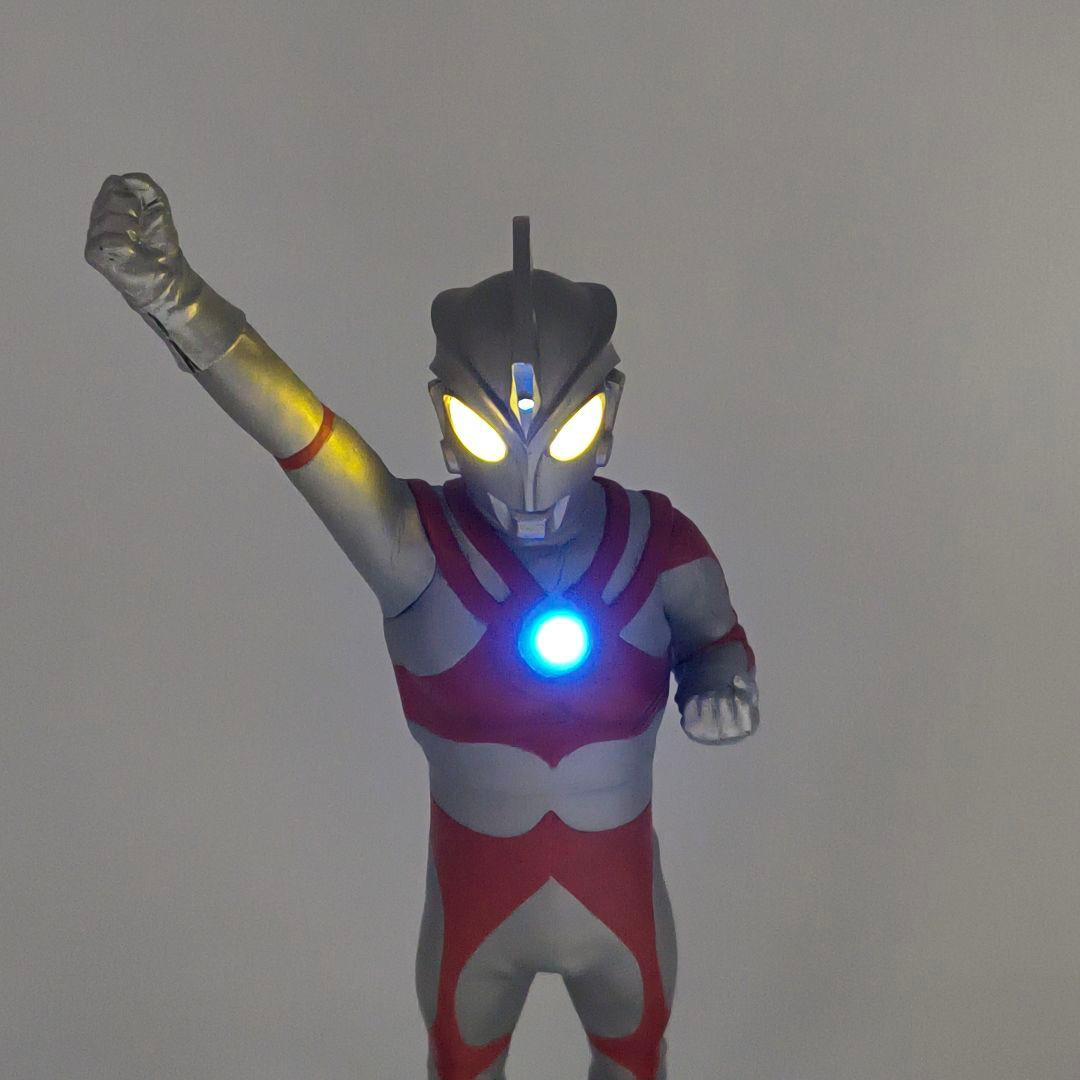 エクスプラス 大怪獣シリーズ ウルトラマンエース 登場ポーズ 発光 少年リック