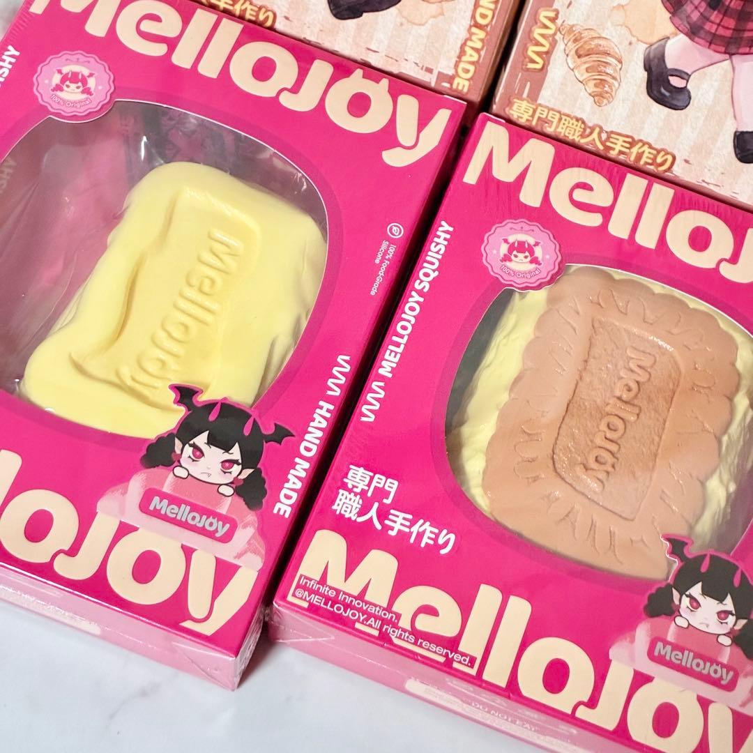 mellojoy 未開封5箱 ながーいシリーズ&クッキー &バター スクイーズ