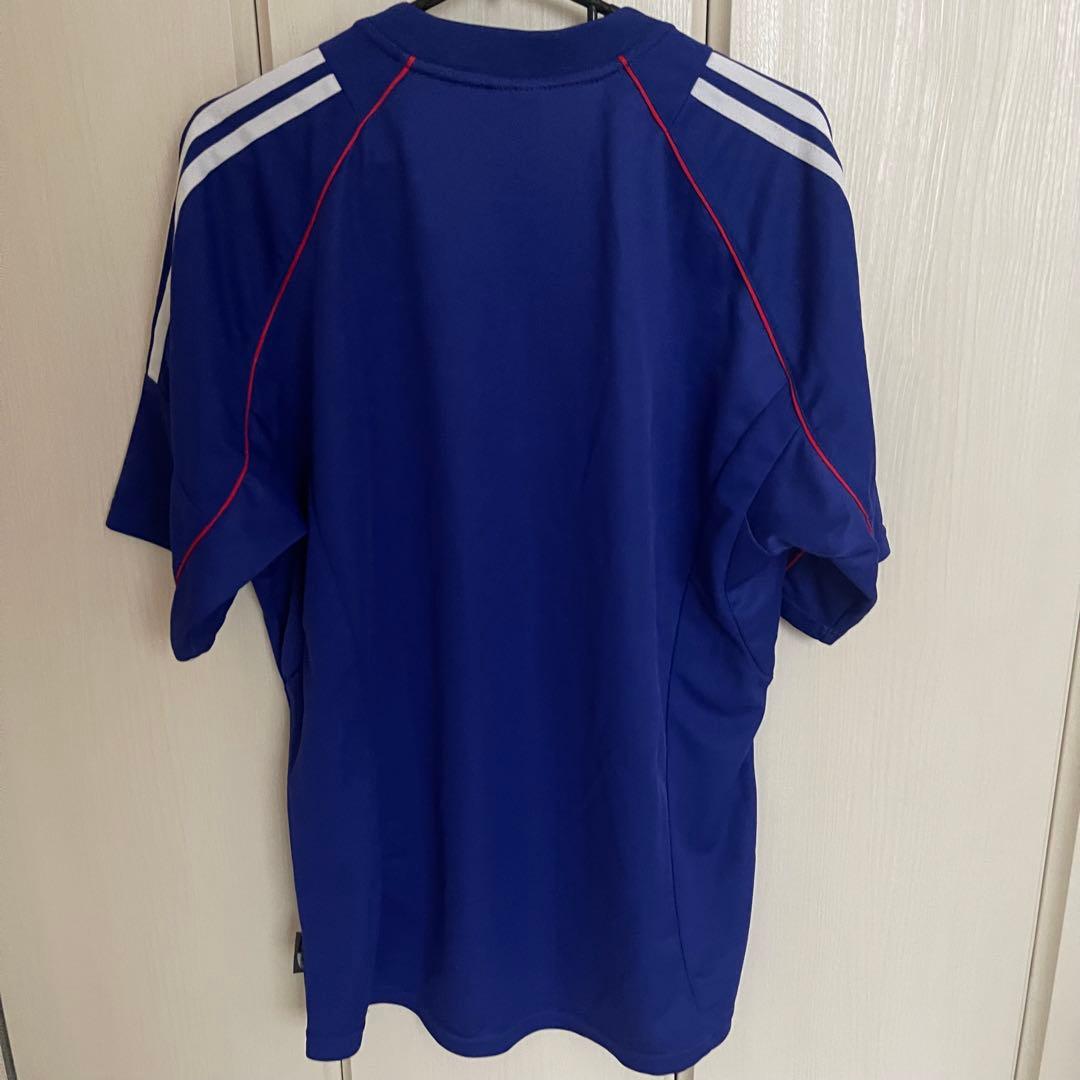 日本代表2002ホームサッカーユニフォームadidas刺繍ロゴワールドカップ