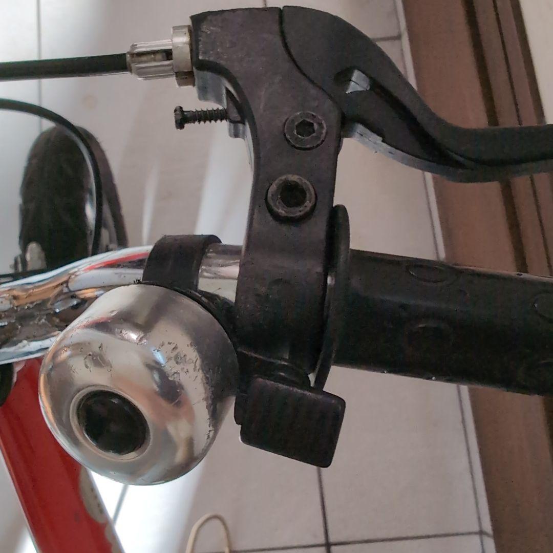 初代へんしんバイクhenshin bike キッズバイク　レッド　スタンド付き