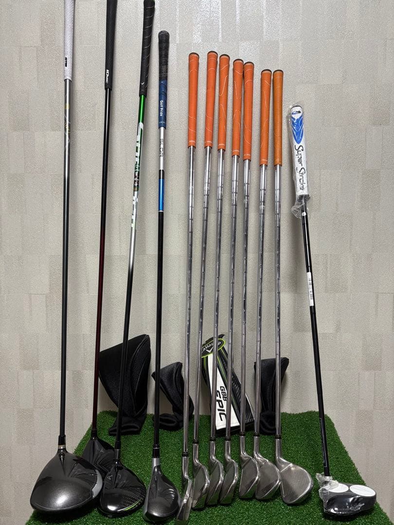レフティセットSLDR.EPIC STARウッドセット等12本アディダスバッグ付