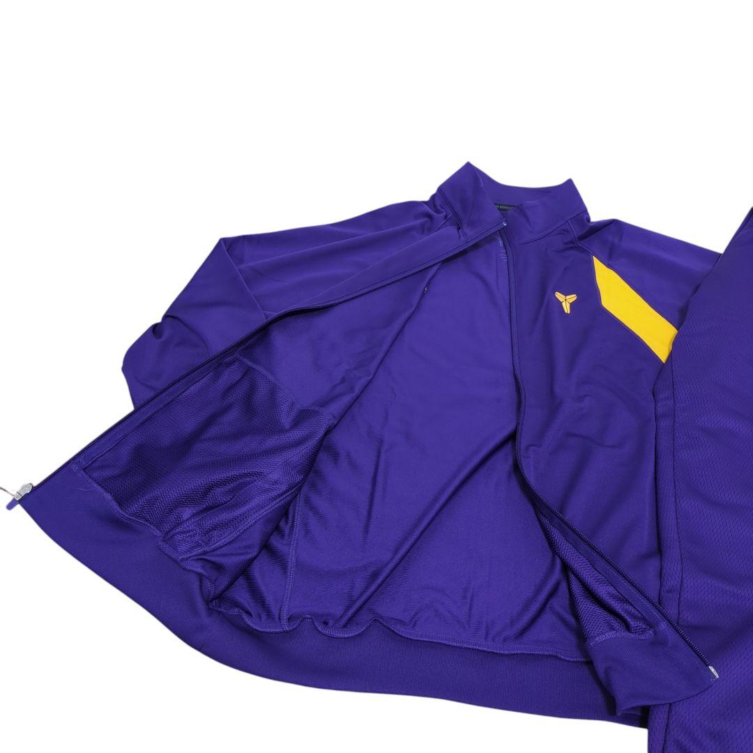 L）NIKE×コービー 上下セットアップ バスケウェア ジャージ パープル紫
