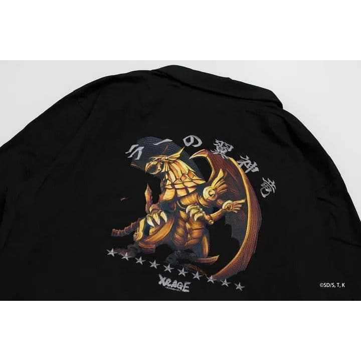 遊戯王 XRAGE コラボ 海外限定 ラーの翼神竜 刺繍ジャケット
