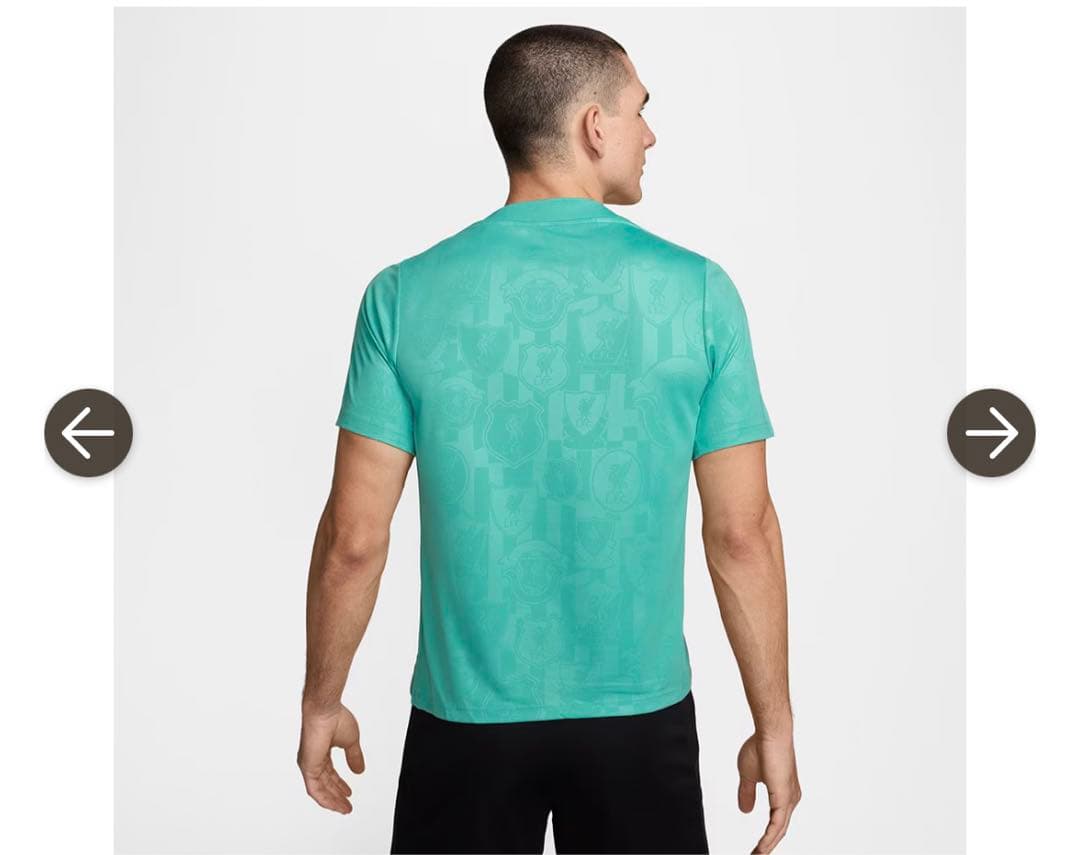 【新品未使用】リバプール 24/25 アカデミープレマッチトップ US-XL
