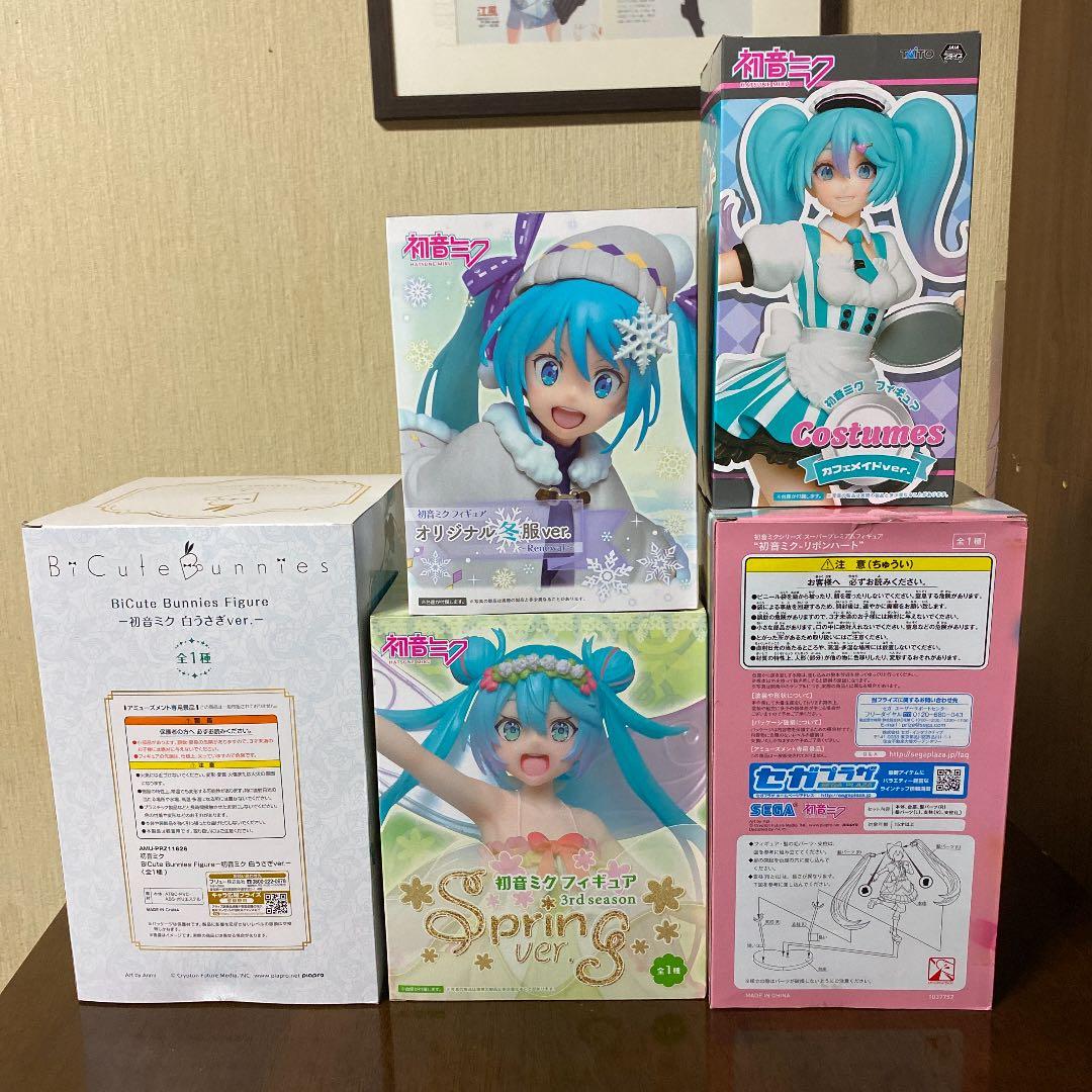 初音ミク　フィギュア　5点セット