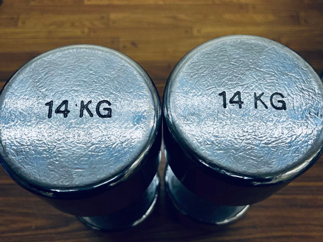 その② ivanko 回転式　ダンベル　14kg 2個