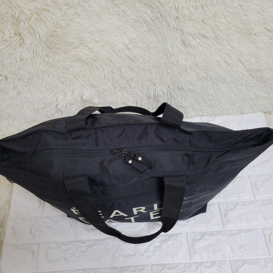 美品　パーリーゲイツ　大容量　ナイロン　ゴルフ　ロッカーバッグ 肩掛　手持ち　黒