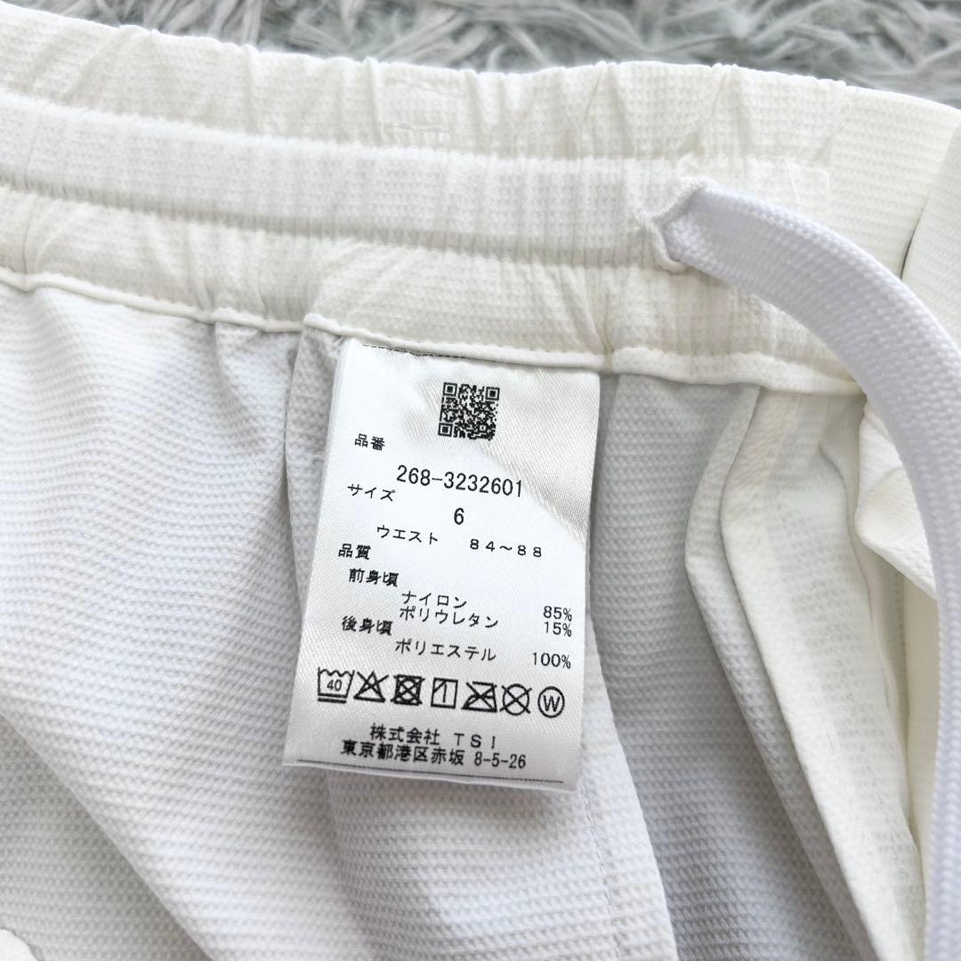 新品　PGG パーリーゲイツ　セットアップ　ポロシャツ　ハーフパンツ　サイズ6