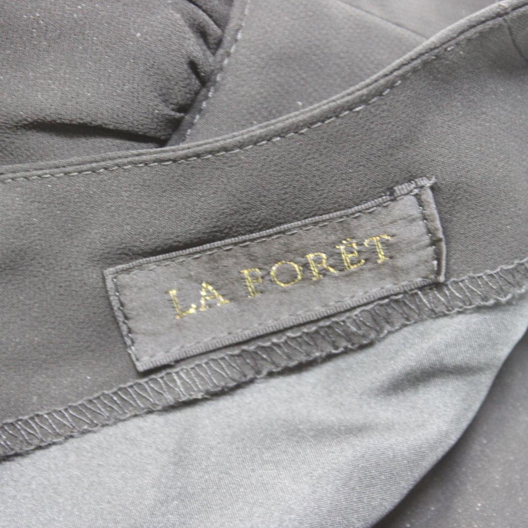 【美品日本製社交ダンス衣装】上下セット la foret スカート 黒 ブラック