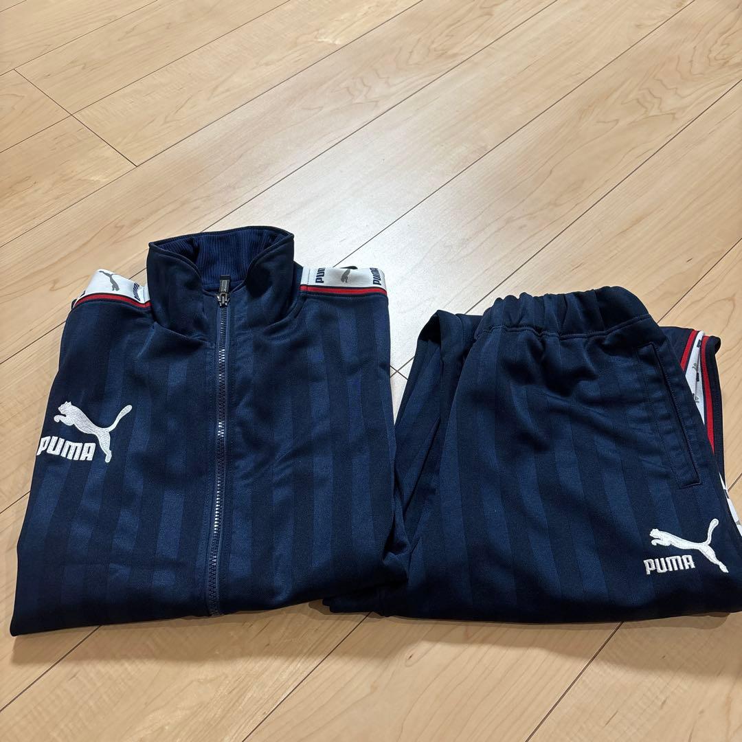 PUMA ジャージ上下セット ネイビー