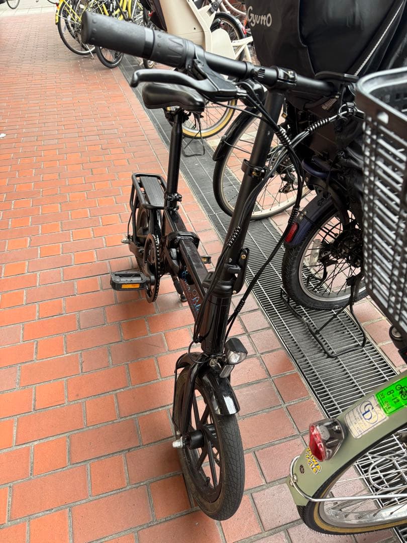 Eco Blue 電動アシスト自転車 黒