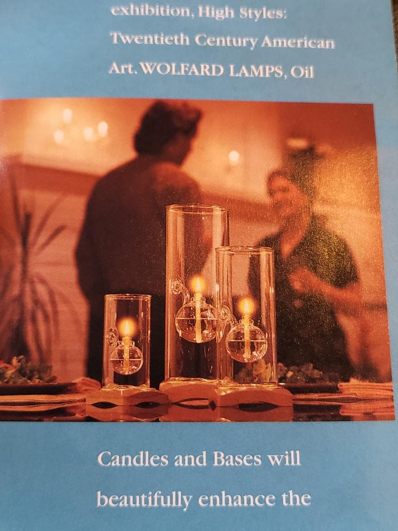 WOLFARD LAMPS製 オイルランプ