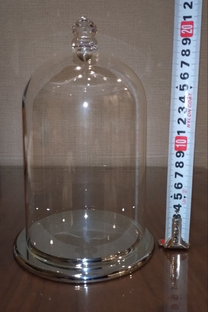 スワロフスキーSWAROVSKI　ガラス鐘　ディスプレイ　L　ガラスドーム